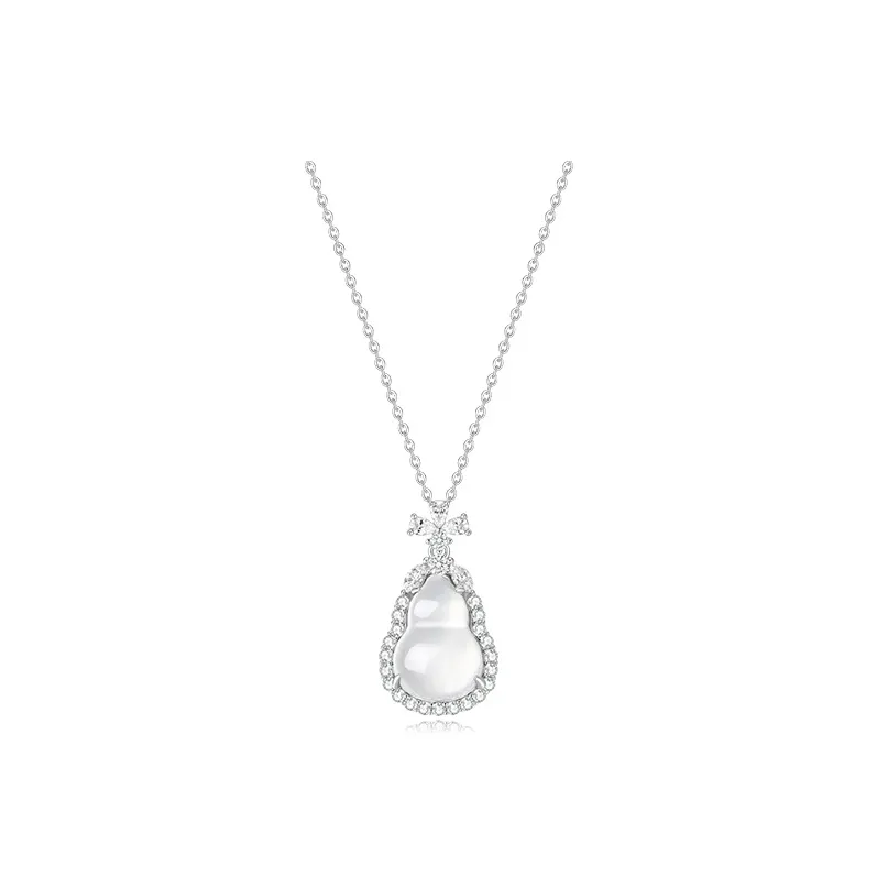 KING TAI SANG Natural Chalcedony Necklaces Women's-0