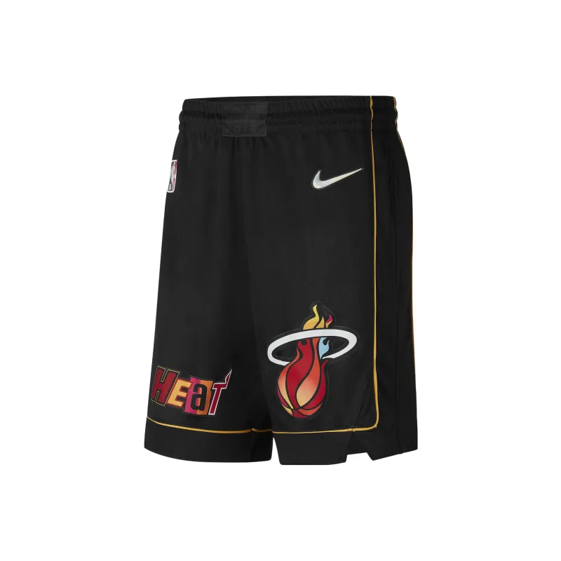 Nike Nba Miami Heat City Edition Mixtape Basketball Shorts-0