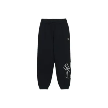 MLB New York Yankees Mega Logo 50 Casual Pants Unisex Black