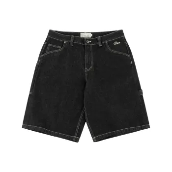 Dime MTL SS25 Denim Shorts Unisex Black
