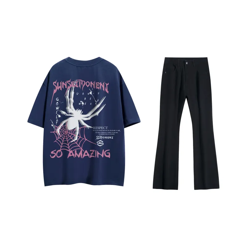SUNSETMONENT Casual Sportswear Unisex-11
