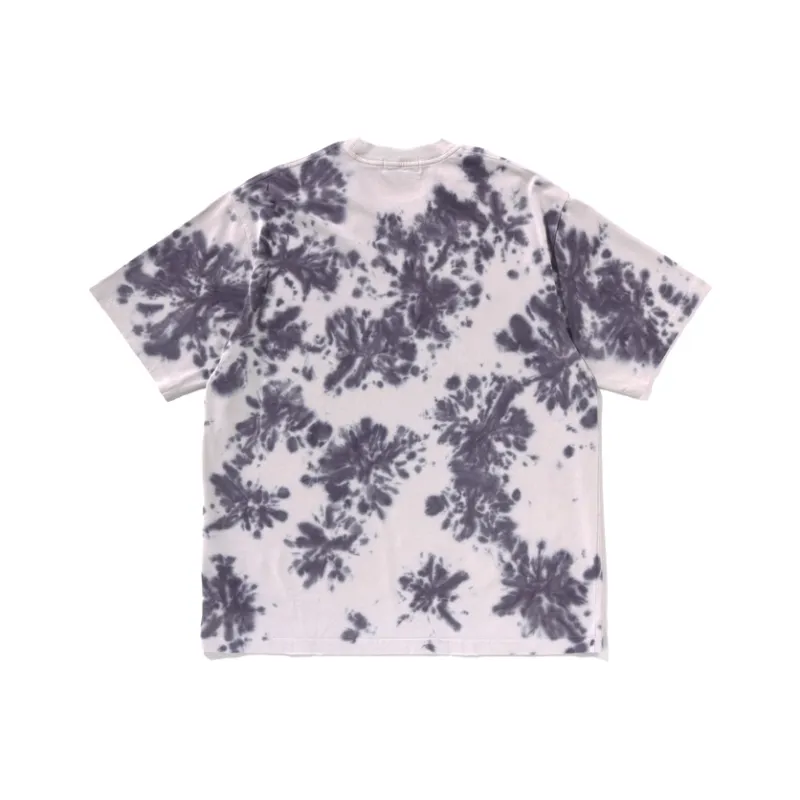 Bape Destroyed Bleach Logo Relaxed Fit Tee-8