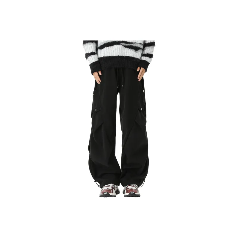 NOAHGIGI Casual Pants Unisex Khaki-6