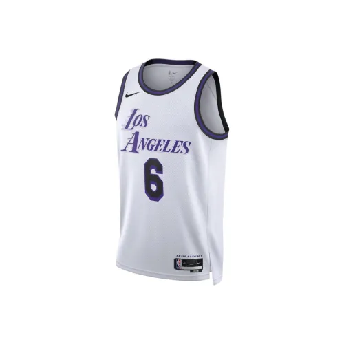 Nike LeBron James L.A. Lakers Dri FIT Jersey