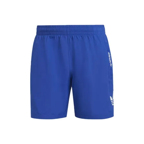 Adidas Originals Trefoil Swimming Shorts Men Blue