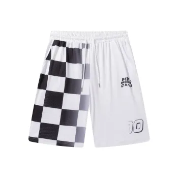 FireMonkey Basketball Shorts Unisex White