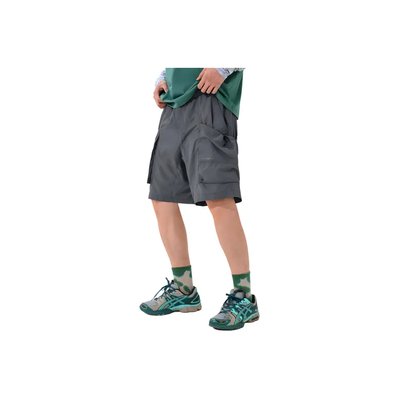 NOTHOMME Monterest Shun Time Wilderness Cargo Shorts Unisex-5