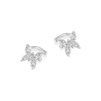 Daisy Dream 999 Fine Silver Earrings Women's