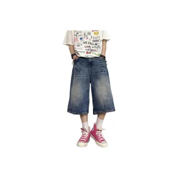 CORNILOT Denim Shorts Unisex Blue