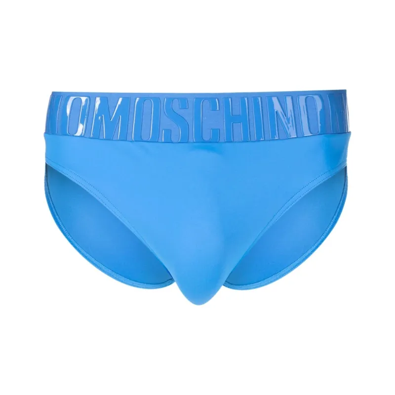 MOSCHINO Swimming Shorts Men's Celestial Blue-0
