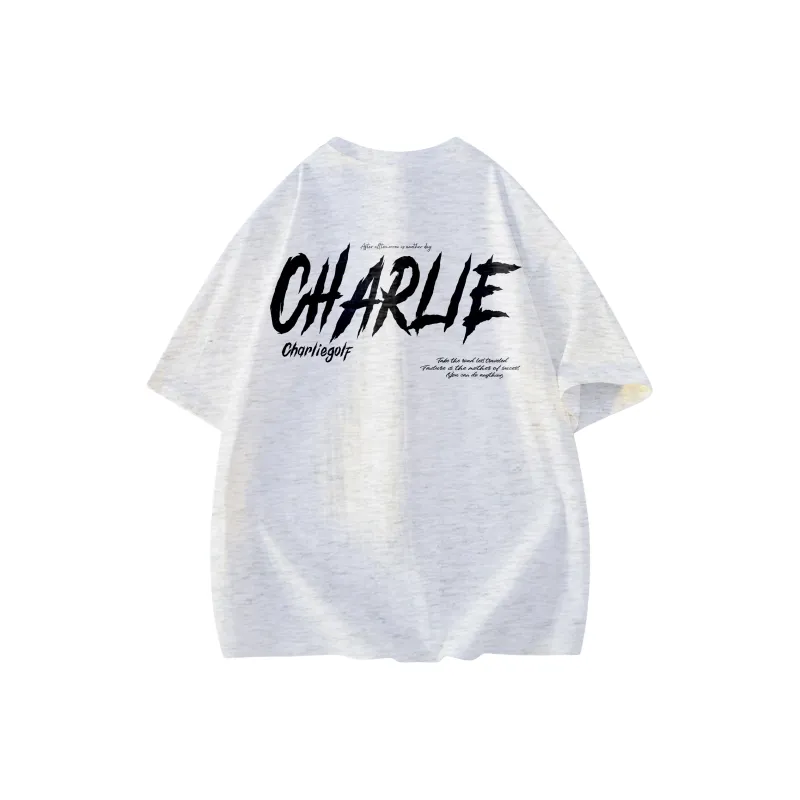 CHARLIE GOLF T Shirt Unisex Black-8