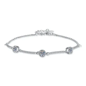 Hi There S925 Silver Bracelets Women's