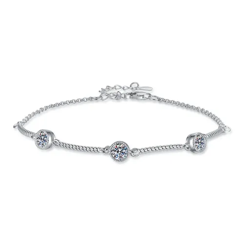Hi There S925 Silver Bracelets Women's
