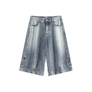 RICE NINE TEN Denim Shorts Unisex