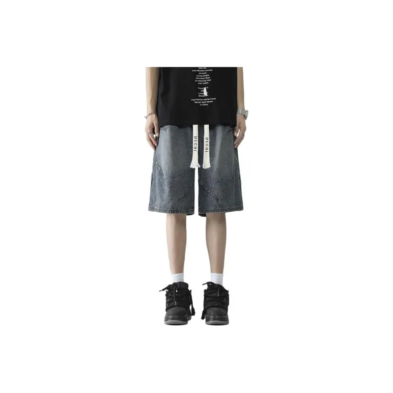 Go It Alone Denim Shorts Unisex-2