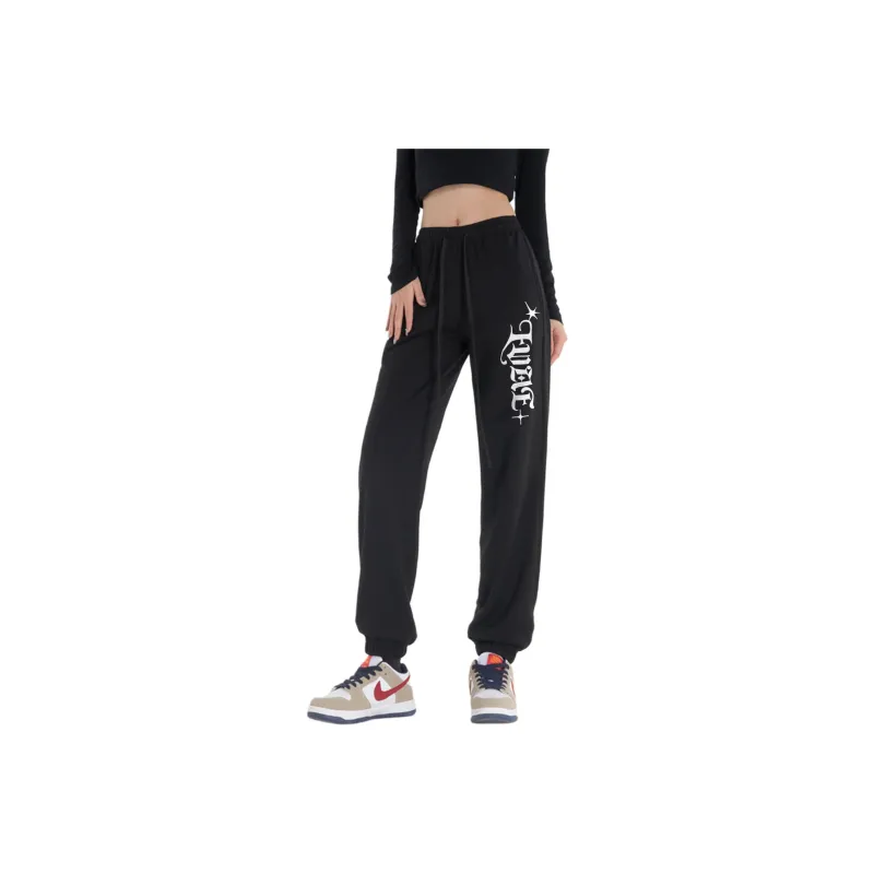 *EVAE+MOB Casual Pants Unisex Black-0