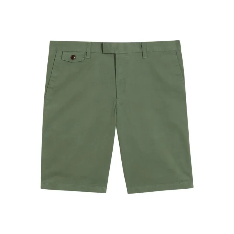 Ted Baker Casual Shorts Men Olive Green-0