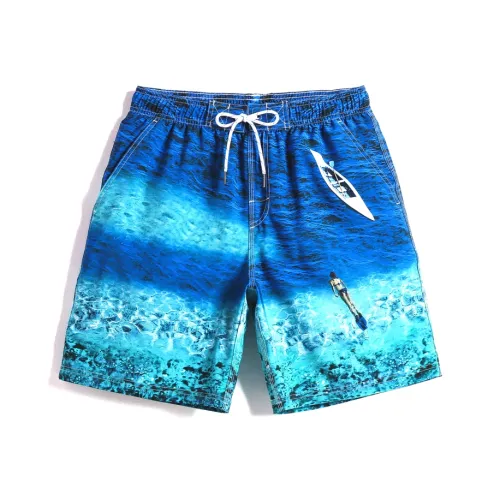GAILANG Beach Shorts Men's Deep Sea Blue