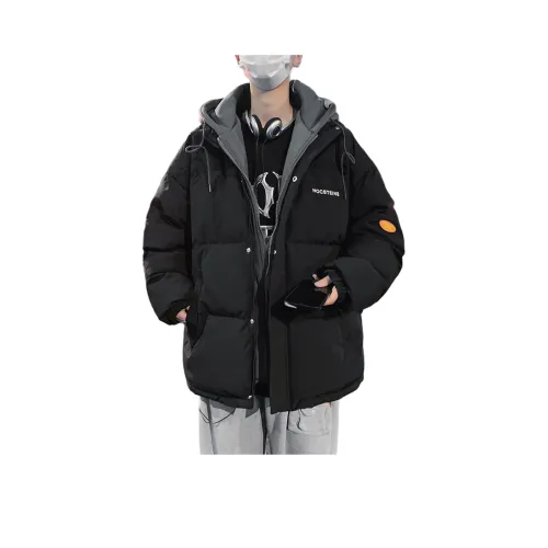NEAR HERE Puffer Jackets Unisex Pink