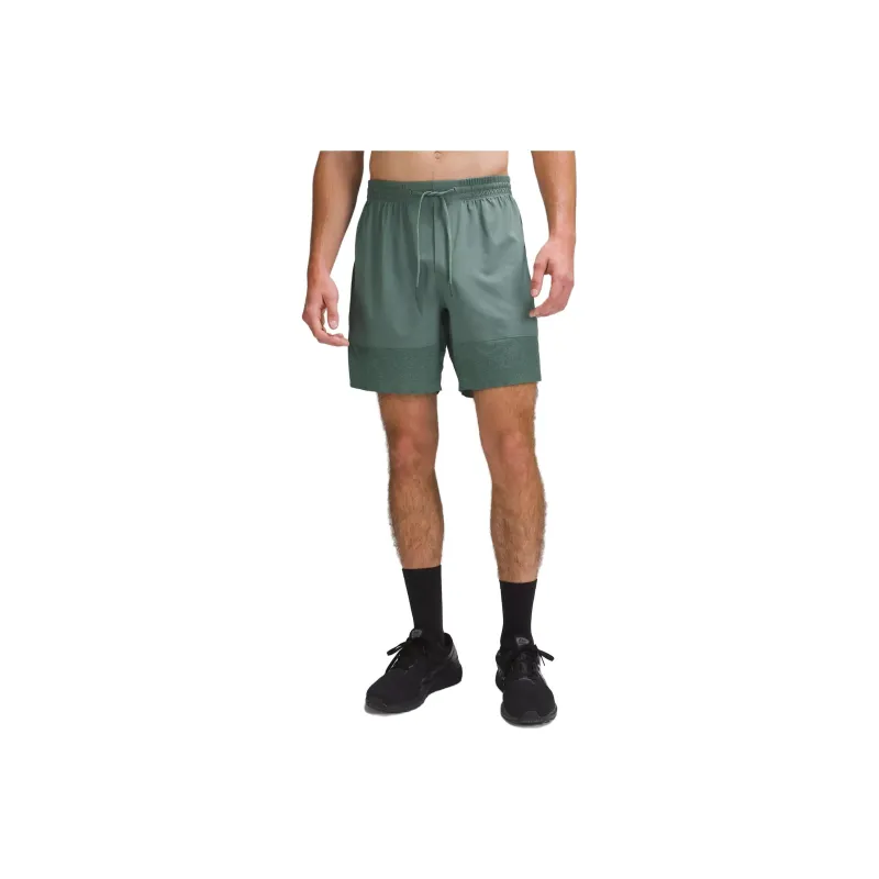 Lululemon Casual Shorts Men Green-0
