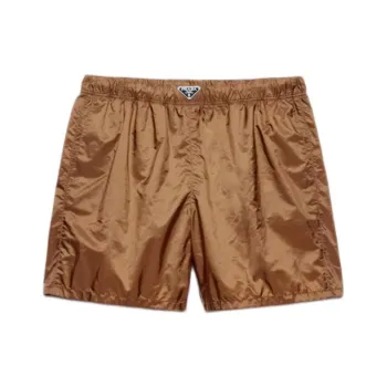 PRADA Swimming Shorts Men's Cinnamon