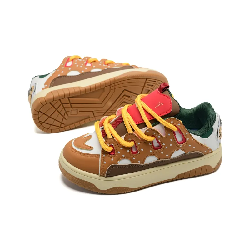 Anime Story Slip Resistant, Abrasion Resistant, Lightweight, Breathable Low Top Skateboard Shoes Women's-9