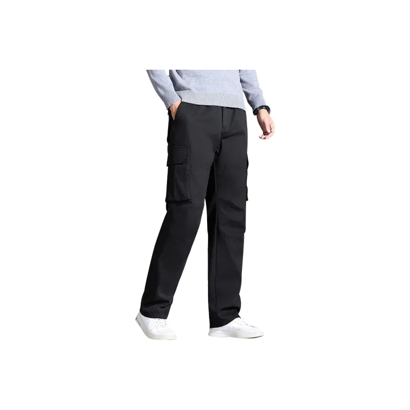 Devanro Casual Pants Men's Army Green-5