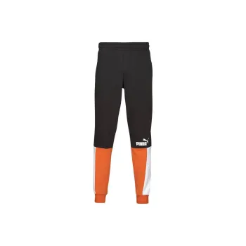PUMA Casual Pants Men's Orange Black