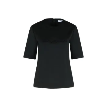MaxMara Peter Logo Detailed Crewneck T Shirt