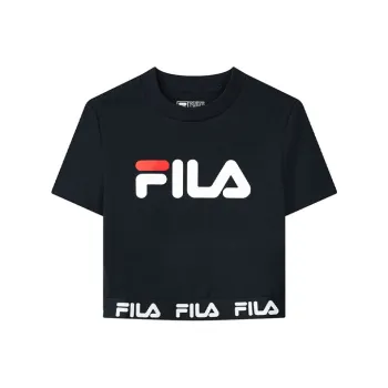 FILA Crop Tops Women's Legend Blue