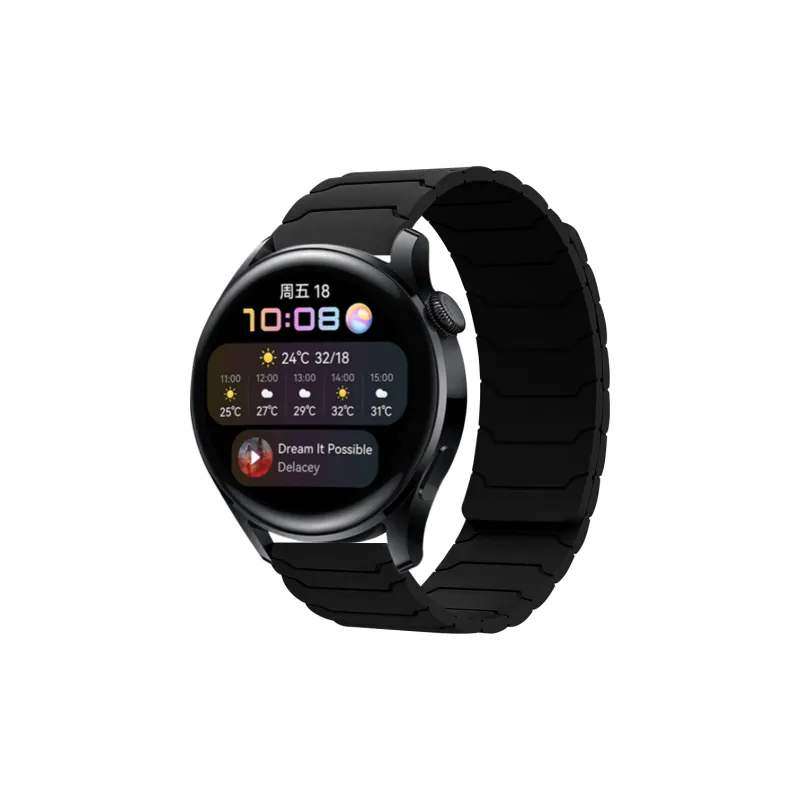 SOUTU Watch Band Huawei Compatibility Silicone Material-6
