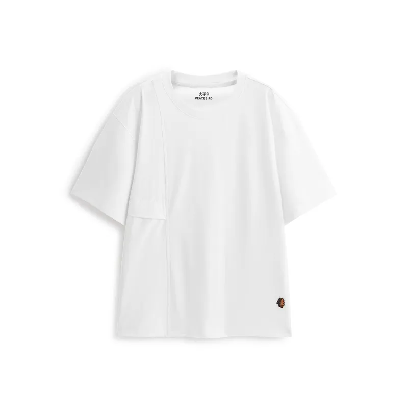 PEACEBIRD MEN T Shirt Men's White, Batch 1-0