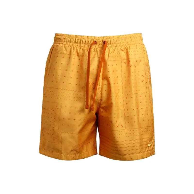 Nike Casual Shorts Men Mustard Yellow-0
