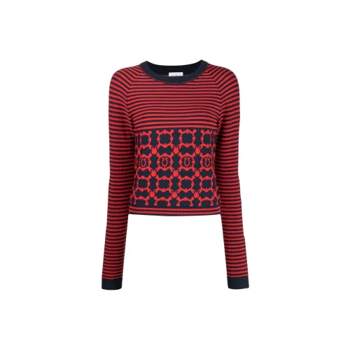 Ferragamo T-Shirts Women's Black Red