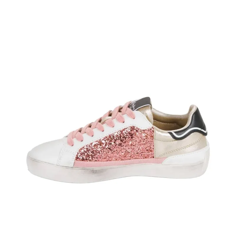 Pepe Jeans Low Top Skateboard Shoes Women's Pink-1