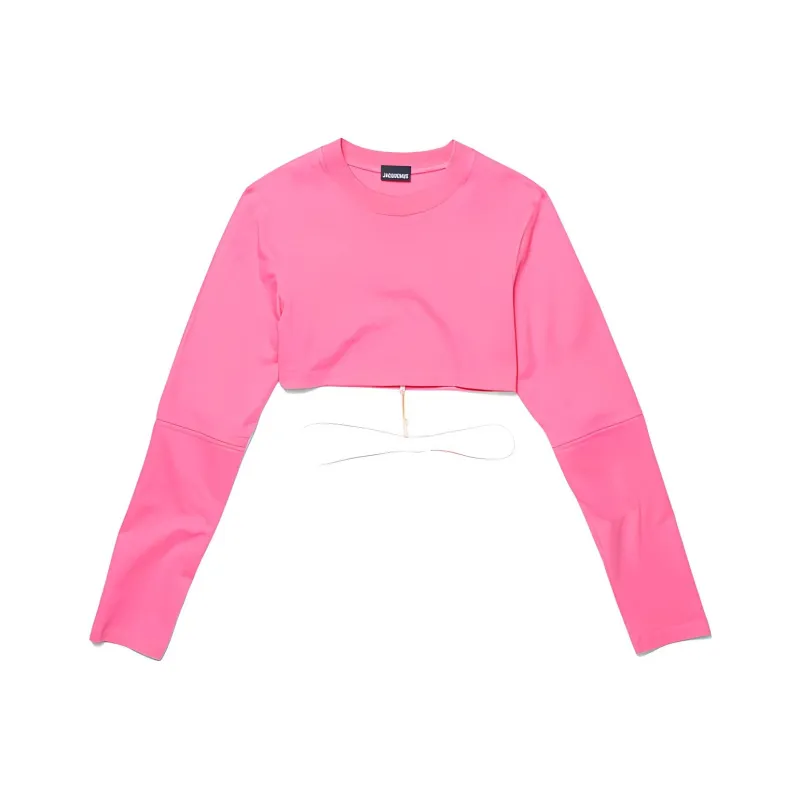 Jacquemus Crop Tops Women's Pink-0