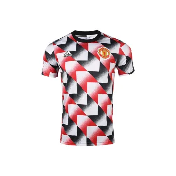 Adidas MANCHESTER UNITED THEATRE OF DREAMS Soccer Jerseys Men White Red Black