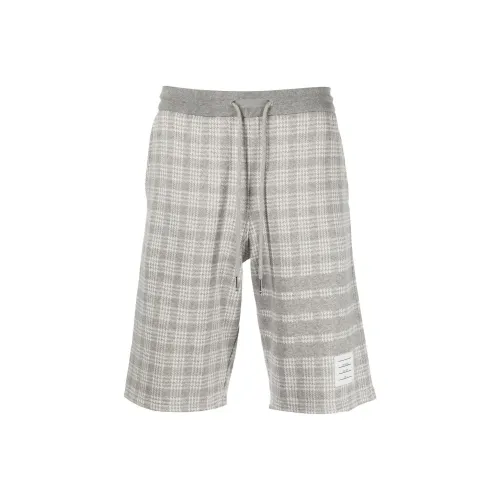 THOM BROWNE Iconic Stripe Checked Card Holder