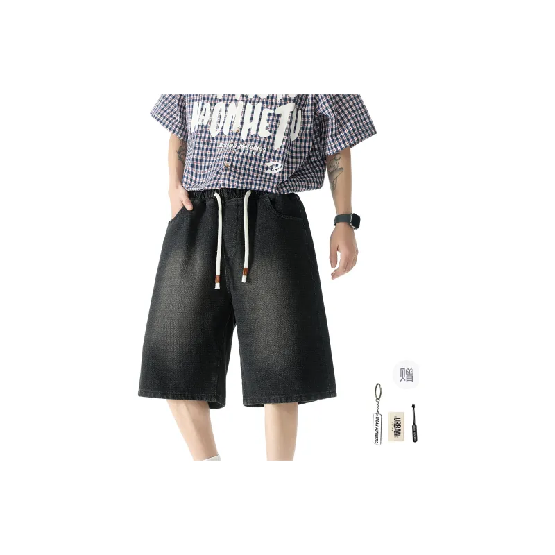 URBAN AUTHENTIC Denim Shorts Unisex-6