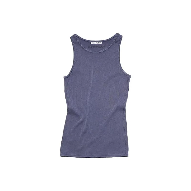 Acne Studios Tank Tops Women's Lavender Purple-0