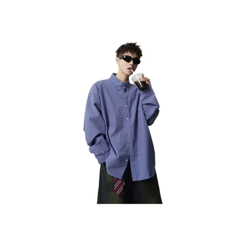 TESTUNG Shirt Unisex Blue Single Item-6