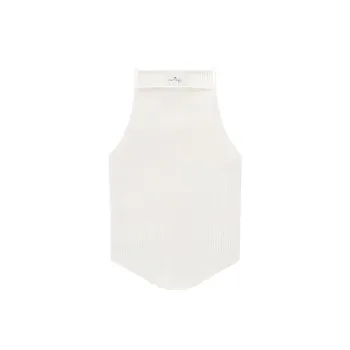 COURREGES Holistic Rib Knit Tank Top