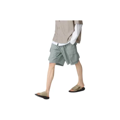 UNIQLO x Clare Waight Keller C Collection SS25 Cargo Shorts Men's Green