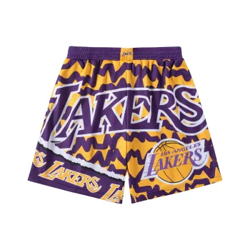 Mitchell Ness Basketball Shorts Men Purple