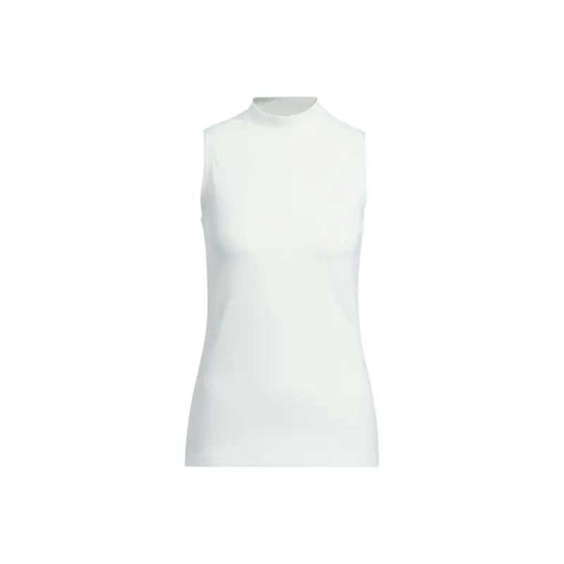 Adidas Free Shipping With AdiClub Ultimate365 Sleeveless Mock Neck Polo Shirt-0