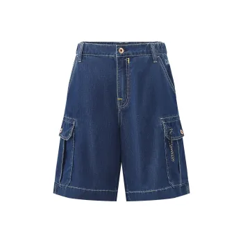 CAT Denim Shorts Men Blue
