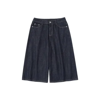 BONAS Denim Shorts Unisex Blue
