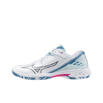 Mizuno WAVE CLAW 3 Low Top Badminton Shoes Unisex White