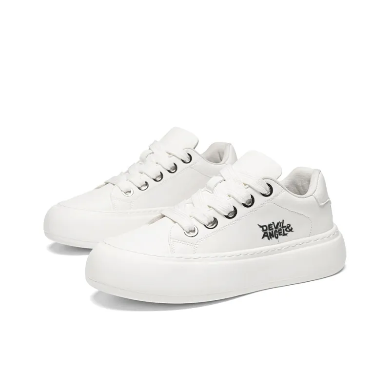 DEVIL AND ANGEL Slip Resistant And Abrasion Resistant Coverage Low Top Skateboard Shoes Men's-9