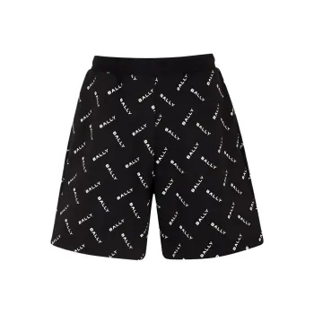 BALLY SS24 Casual Shorts Men's Blue